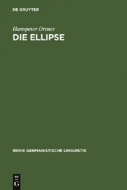 Cover of Die Ellipse