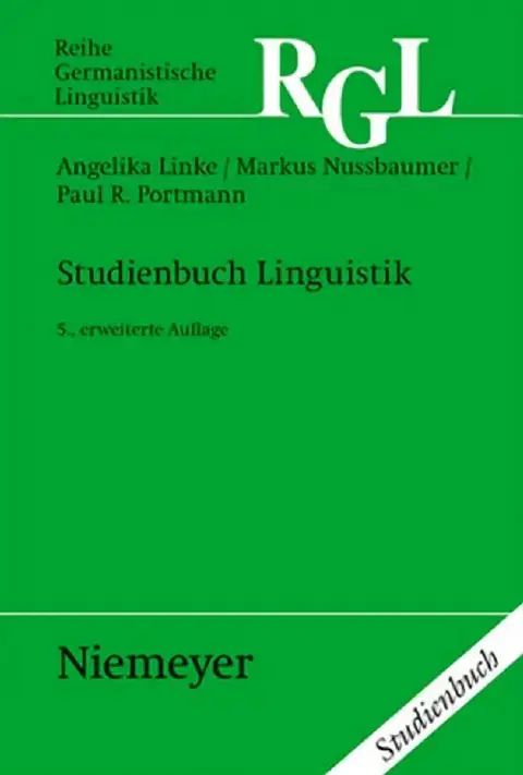 Cover of Studienbuch Linguistik