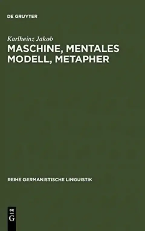 Cover of Maschine, Mentales Modell, Metapher
