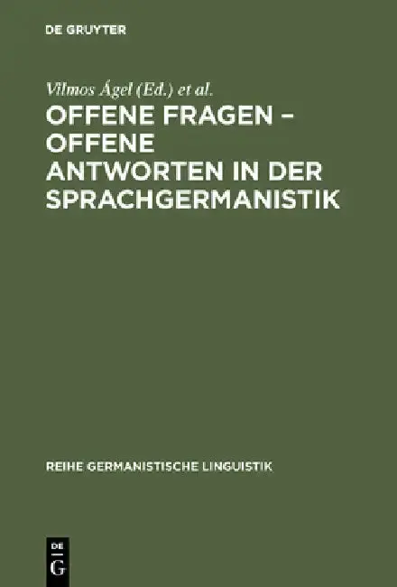 Cover of Offene Fragen - offene Antworten in der Sprachgermanistik