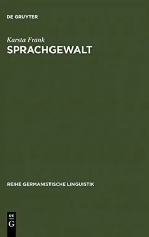 Cover of Sprachgewalt