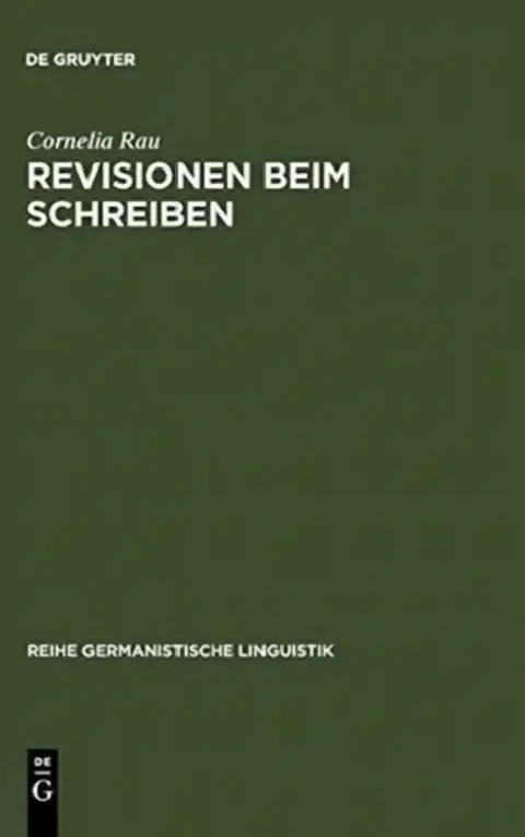 Cover of Revisionen beim Schreiben