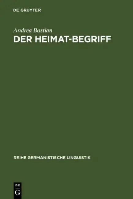 Cover of Der Heimat-Begriff