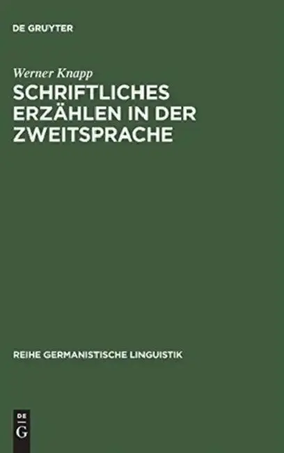 Cover of Schriftliches Erzählen in Der Zweitsprache