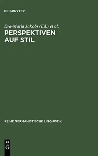 Cover of Perspektiven auf Stil