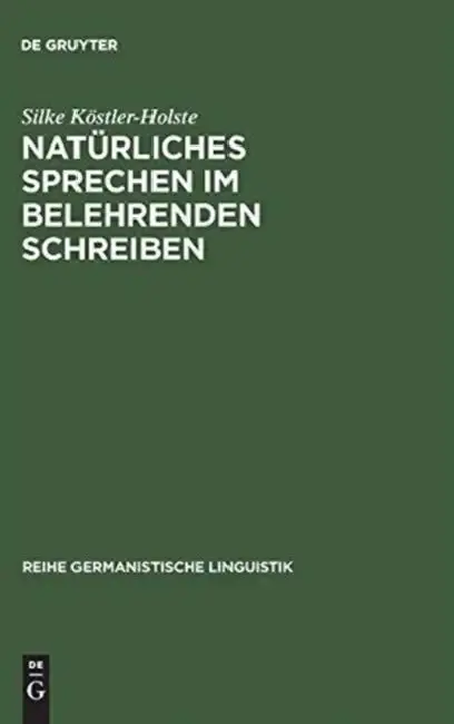 Cover of Natürliches Sprechen Im Belehrenden Schreiben