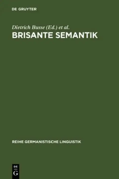 Cover of Brisante Semantik