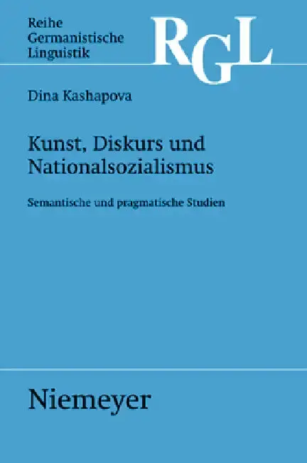 Cover of Kunst, Diskurs und Nationalsozialismus