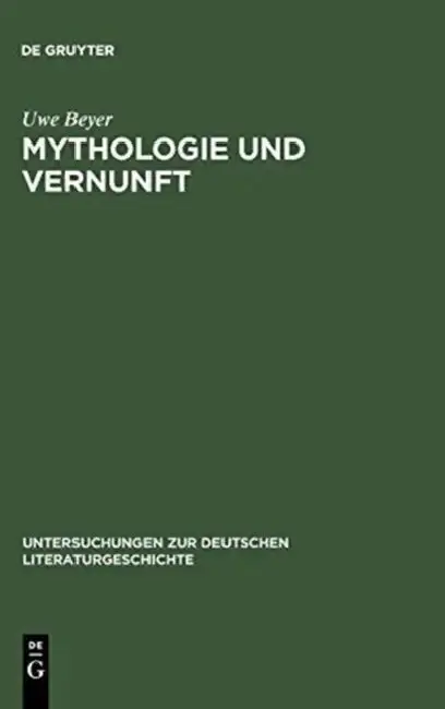 Cover of Mythologie und Vernunft