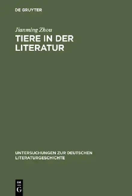 Cover of Tiere in der Literatur