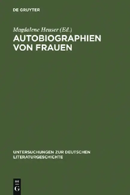 Cover of Autobiographien von Frauen