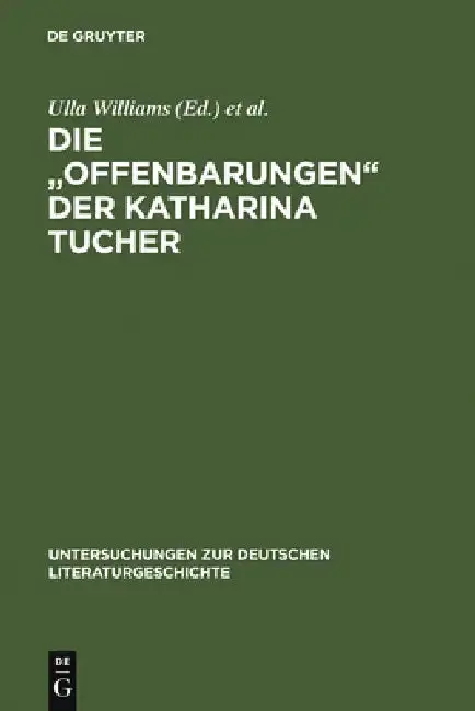 Cover of Die "Offenbarungen" der Katharina Tucher