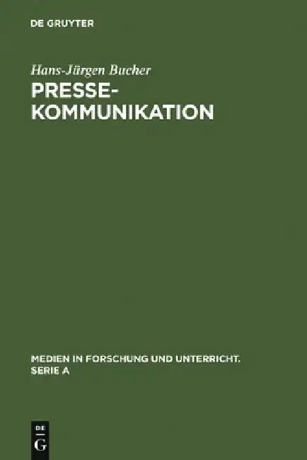 Cover of Pressekommunikation