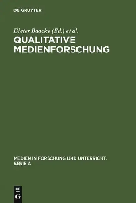 Cover of Qualitative Medienforschung