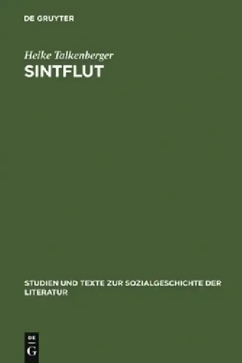 Cover of Sintflut