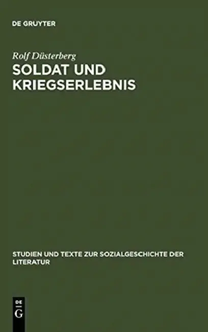 Cover of Soldat und Kriegserlebnis