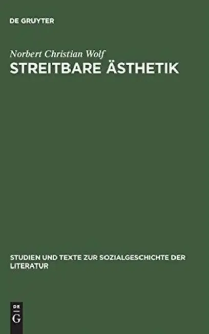 Cover of Streitbare Ästhetik