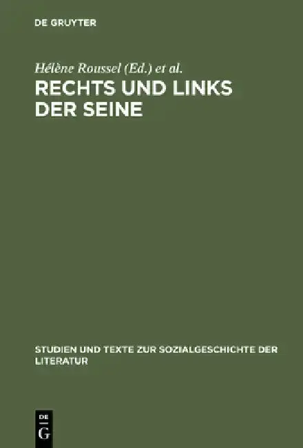 Cover of Rechts und links der Seine