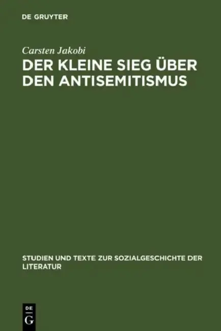 Cover of Der kleine Sieg über den Antisemitismus