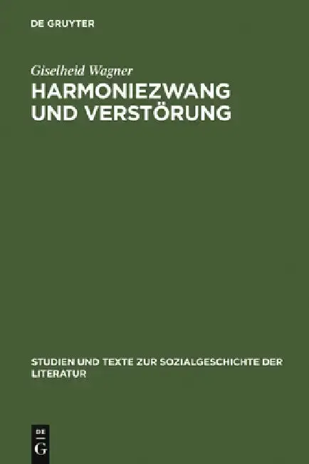 Cover of Harmoniezwang und Verstörung