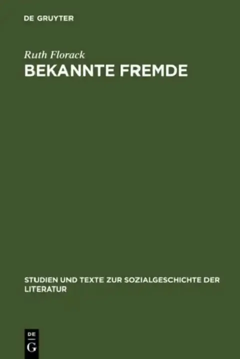 Cover of Bekannte Fremde