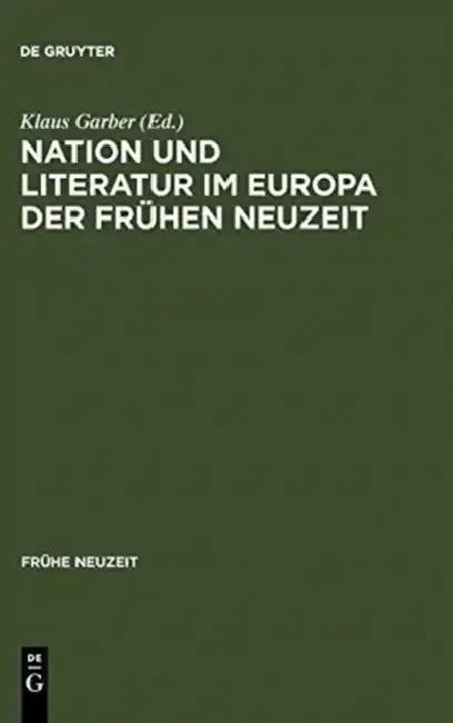 Cover of Nation und Literatur im Europa der Frühen Neuzeit