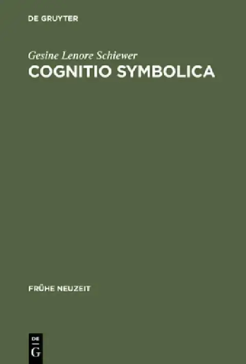 Cover of Cognitio symbolica
