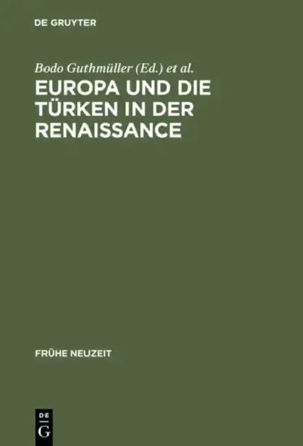 Cover of Europa Und Die Türken in Der Renaissance