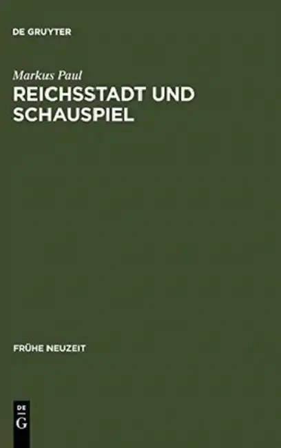 Cover of Reichsstadt und Schauspiel