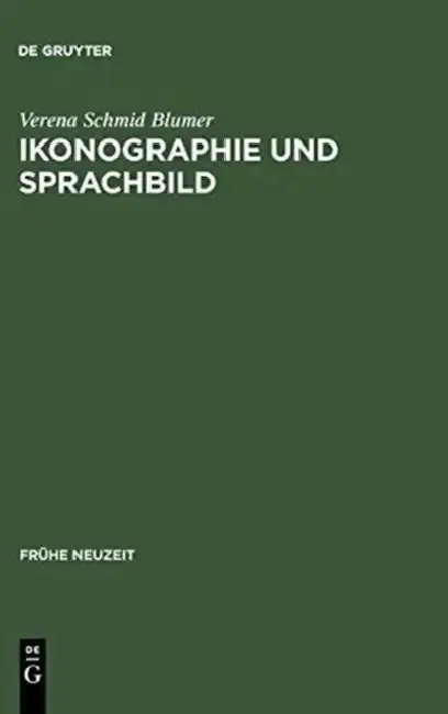 Cover of Ikonographie Und Sprachbild