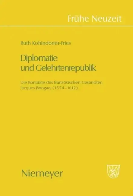 Cover of Diplomatie und Gelehrtenrepublik