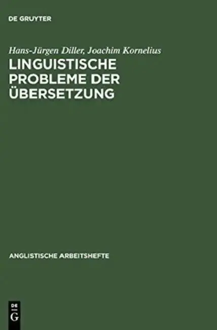 Cover of Linguistische Probleme Der Übersetzung