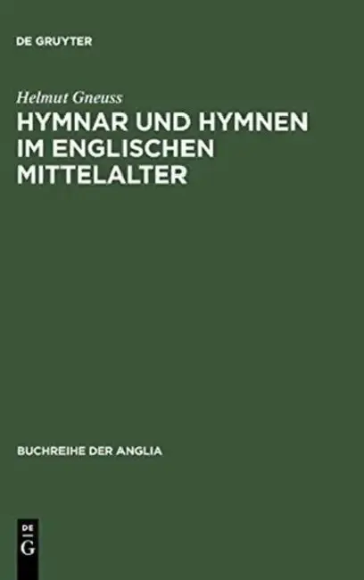 Cover of Hymnar und Hymnen im englischen Mittelalter