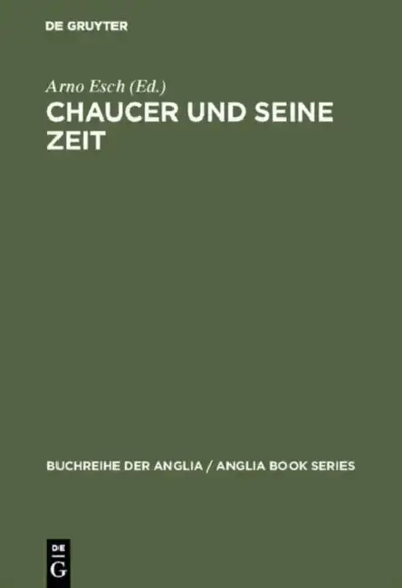 Cover of Chaucer und seine Zeit