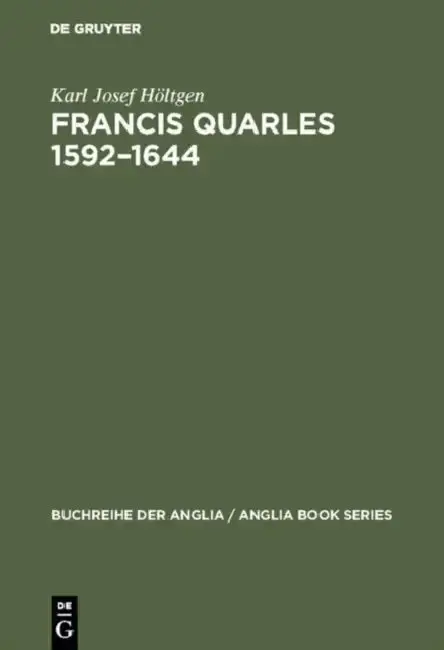 Cover of Francis Quarles 1592-1644