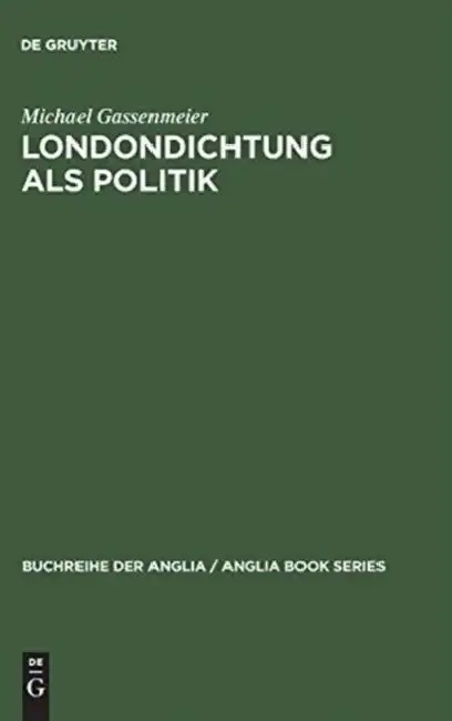 Cover of Londondichtung ALS Politik