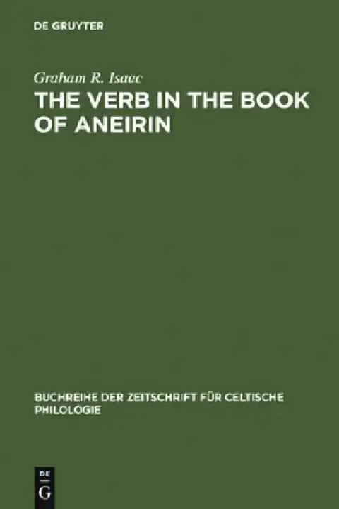 Cover of The Verb in the Book of Aneirin
