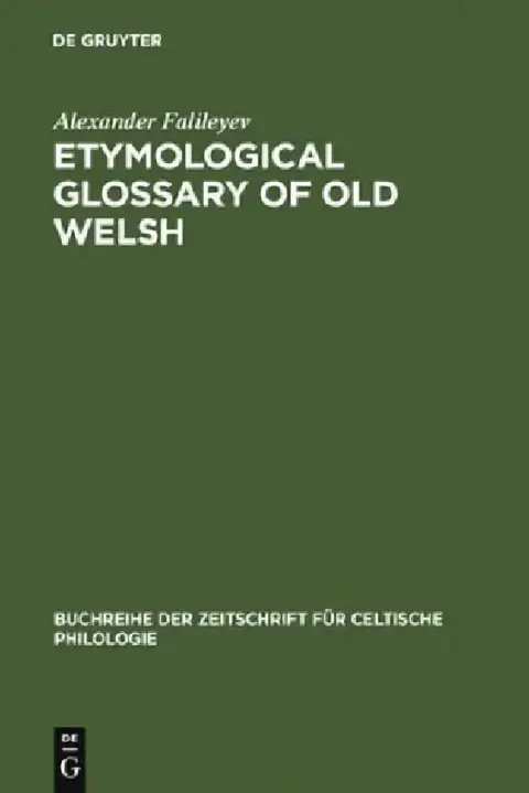 Cover of Etymological Glossary of Old Welsh