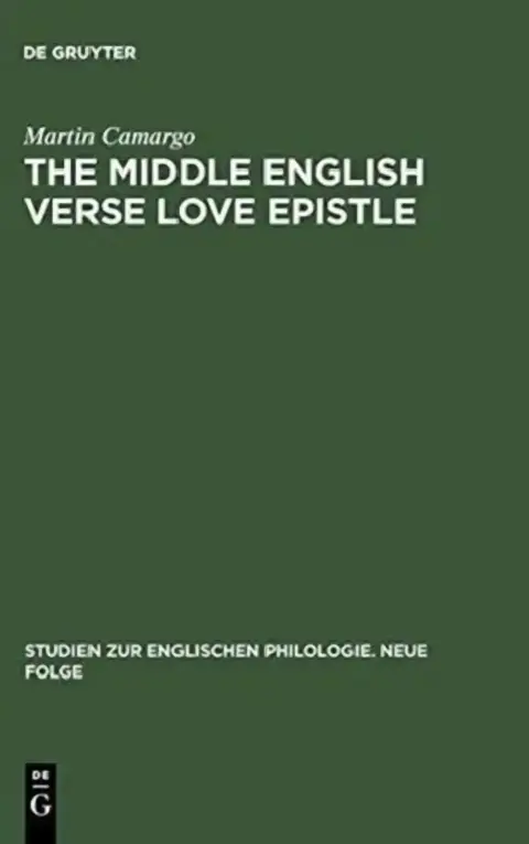 Cover of The Middle English Verse Love Epistle