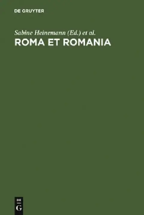 Cover of Roma et Romania