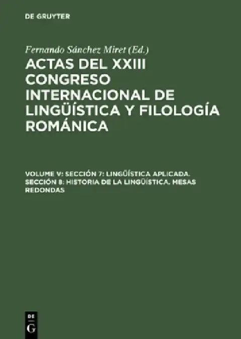 Cover of Sección 7