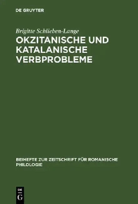 Cover of Okzitanische und katalanische Verbprobleme