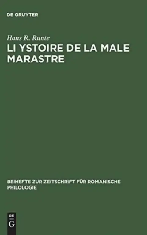 Cover of Li Ystoire de la male marastre