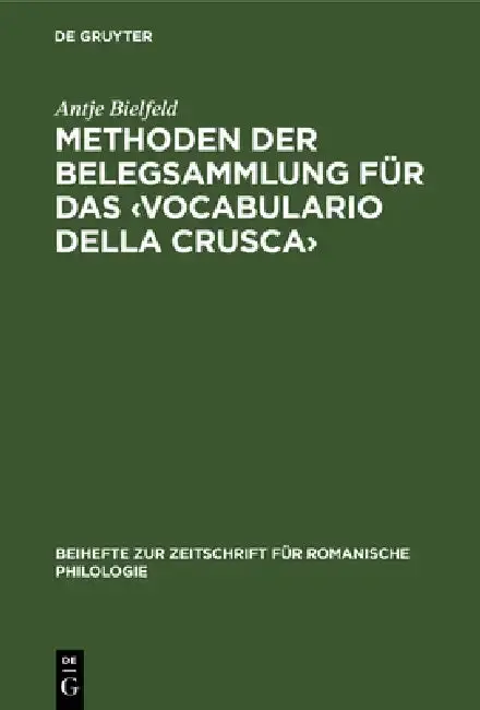 Cover of Methoden Der Belegsammlung Für Das