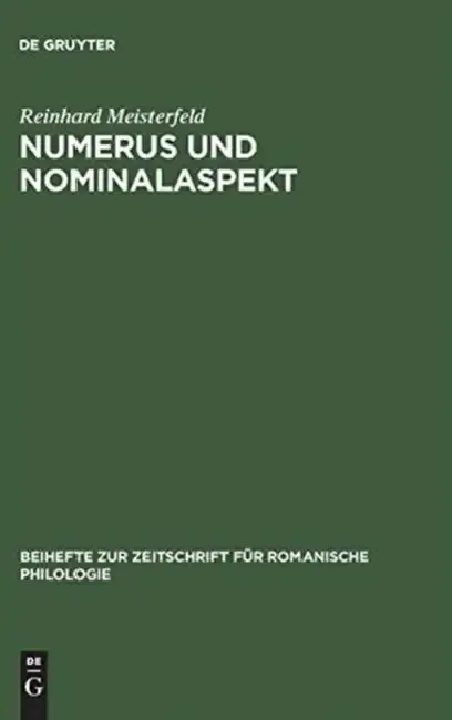Cover of Numerus und Nominalaspekt