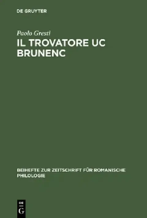 Cover of Il Trovatore Uc Brunenc