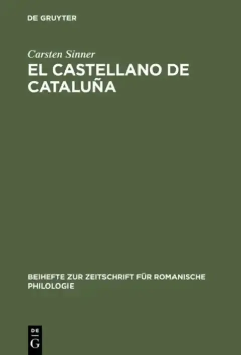 Cover of El castellano de Cataluña