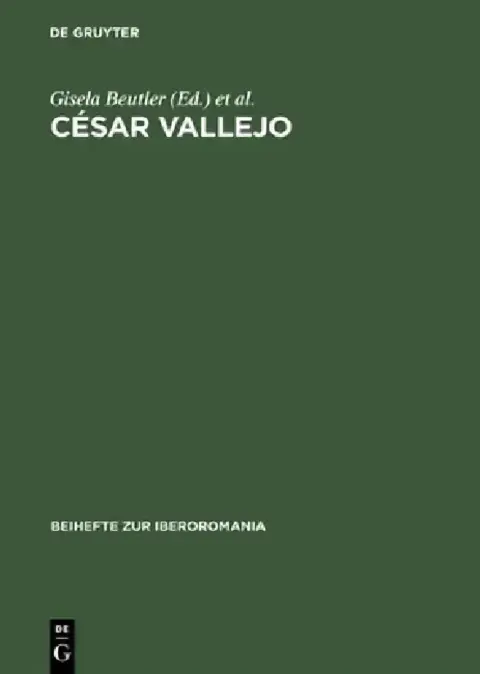 Cover of César Vallejo