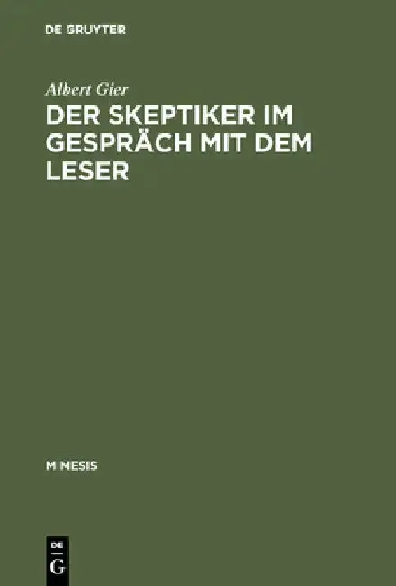 Cover of Der Skeptiker im Gespräch mit dem Leser