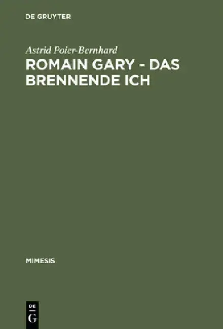 Cover of Romain Gary - Das brennende Ich